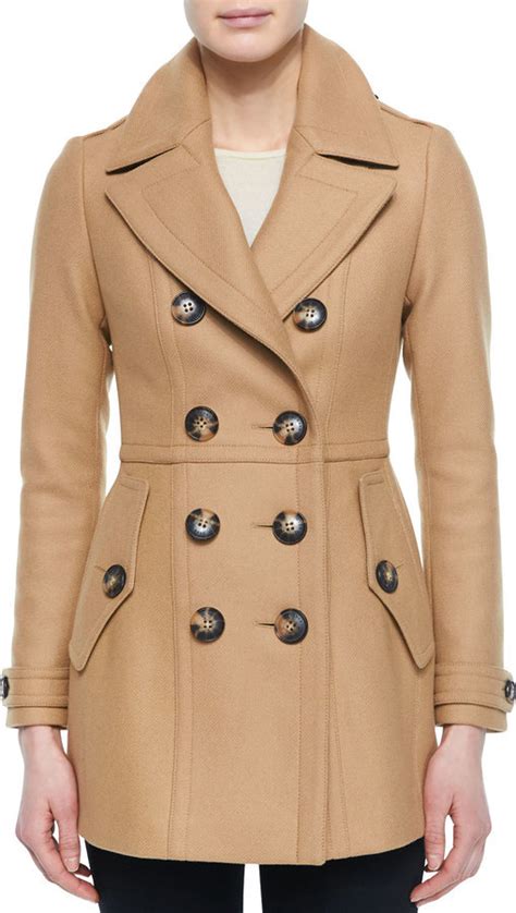 burberry brit dillsmead wool blend coat|burberry coats for women.